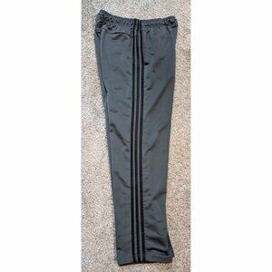 Mens LARGE DARK GRAY Adidas 3-Stripes Warm-Up / Track Pants